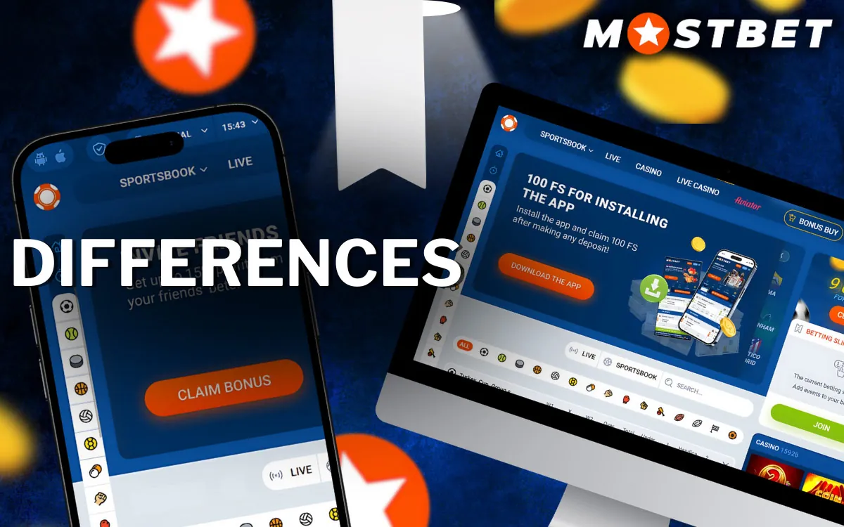 Comparison of the App and Mobile Website